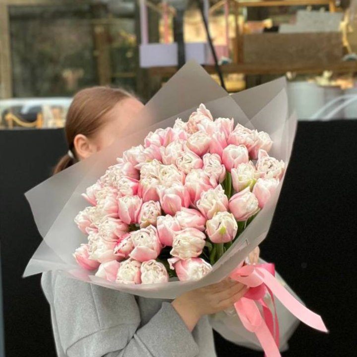 51 нежный тюльпан в Грозные