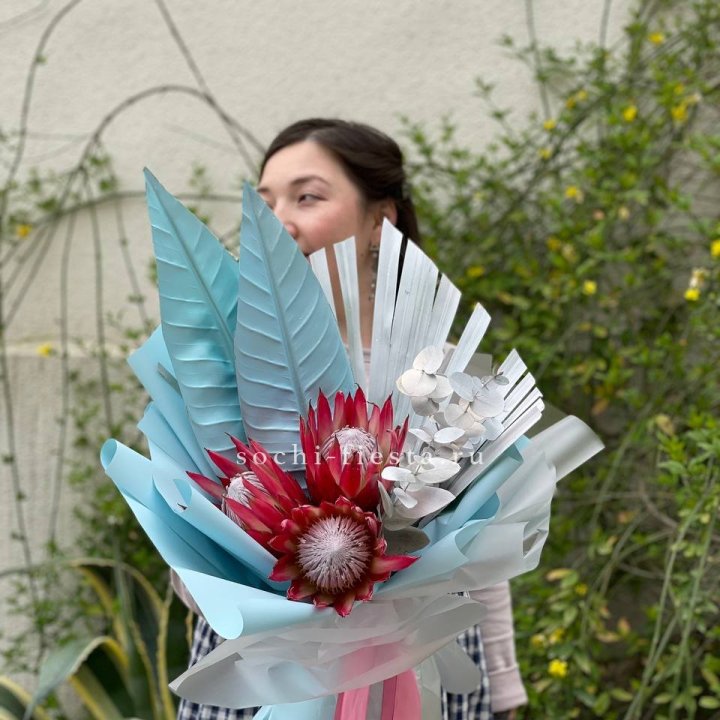 Букет из протеи "Клеопатра-2" в Грозные