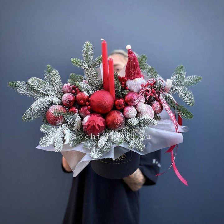 Композиция "Мери крисмас ред" в Грозные