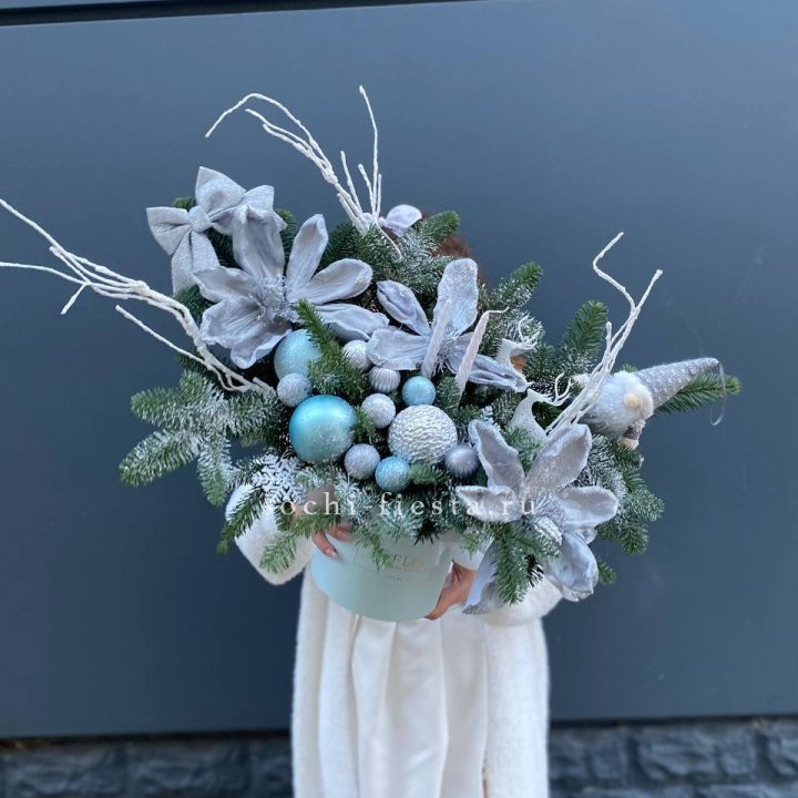 Композиция "Снежный цветок" в Грозные