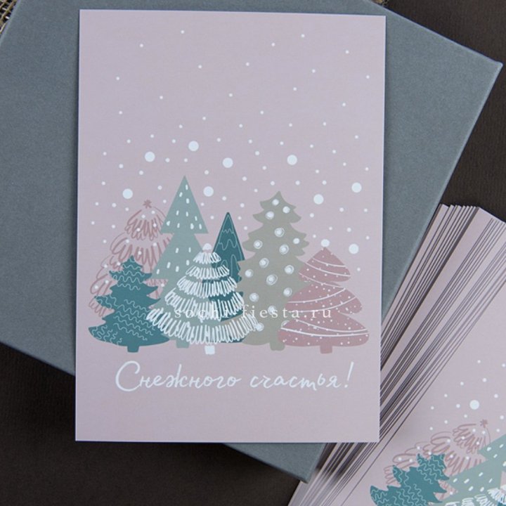 Открытка к букету "Снежного счастья" в Грозные