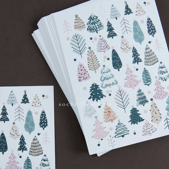 Открытка к букету "Елки" в Грозные