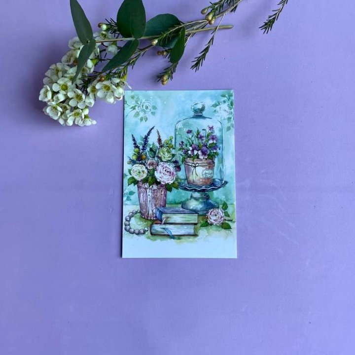 Открытка к букету "Книги" в Грозные