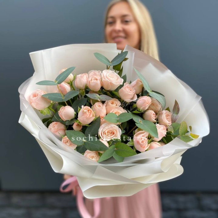 Букет кустовых роз "Фреш" в Грозные