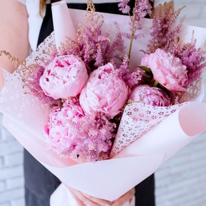 Букет пионов "Мелиса" в Грозные