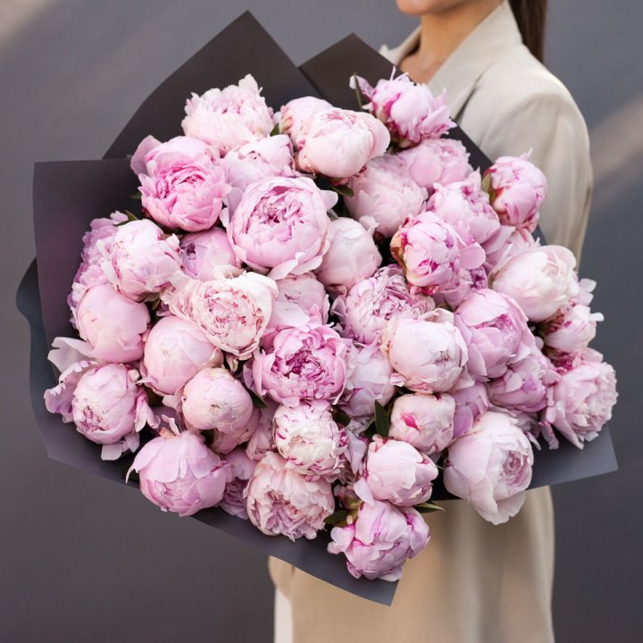 Пионы охапка в Грозные