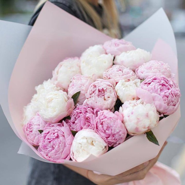 Букет пионов "Бутоника" в Грозные