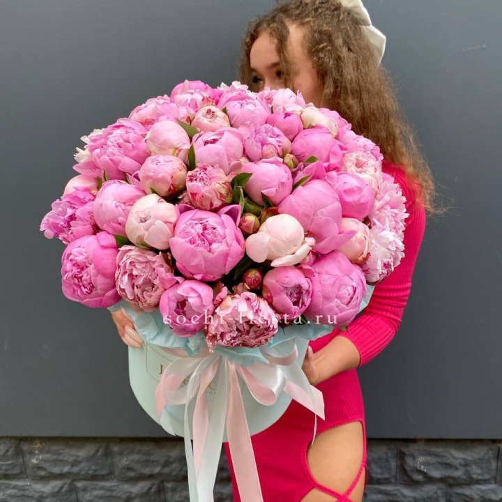 51 пион в цилиндре в Грозные