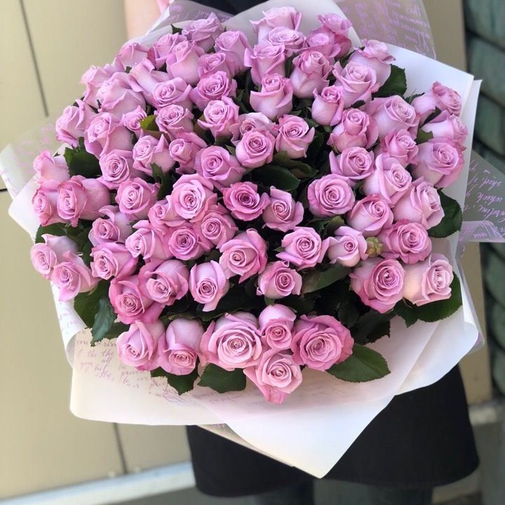 71 розовая роза "Маритим" в Грозные