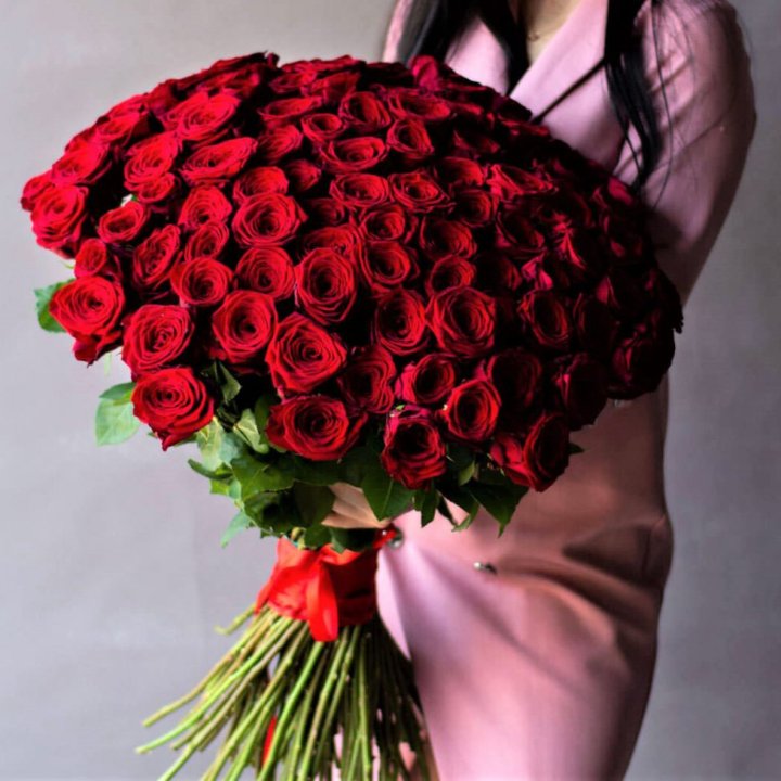 101 высокая роза в Грозные