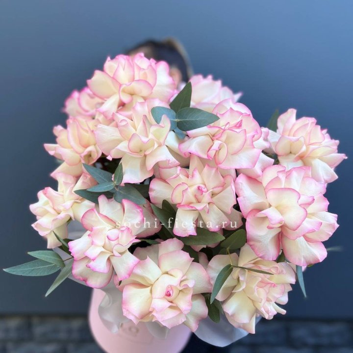 15 Французских роз Джумилия в боксе в Грозные