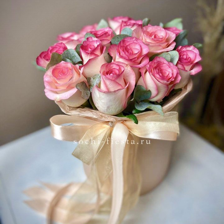 19 Роз Джумилия в коробке в Грозные