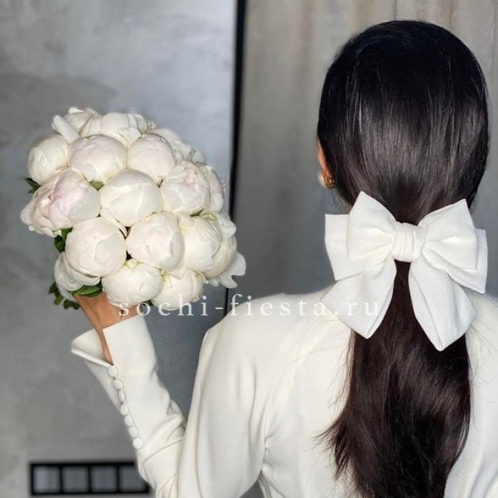 Свадебный букет пионов в Грозные