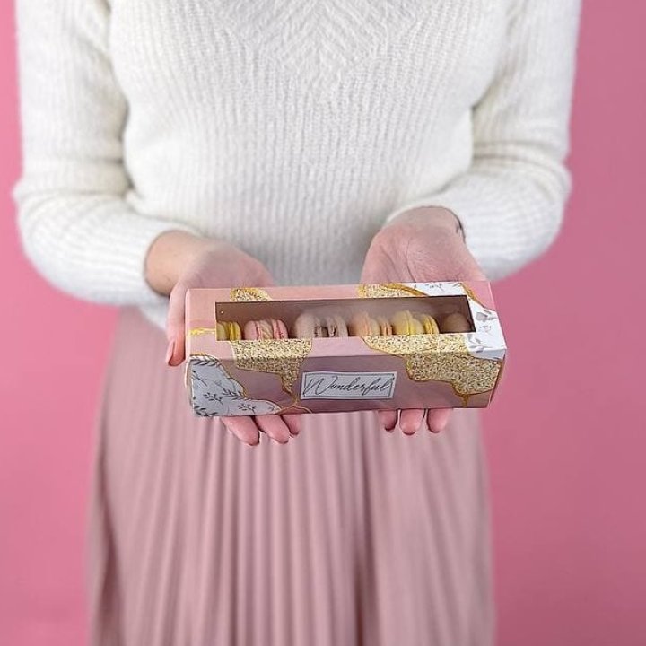 Коробка макаронс 5 шт. в Грозные