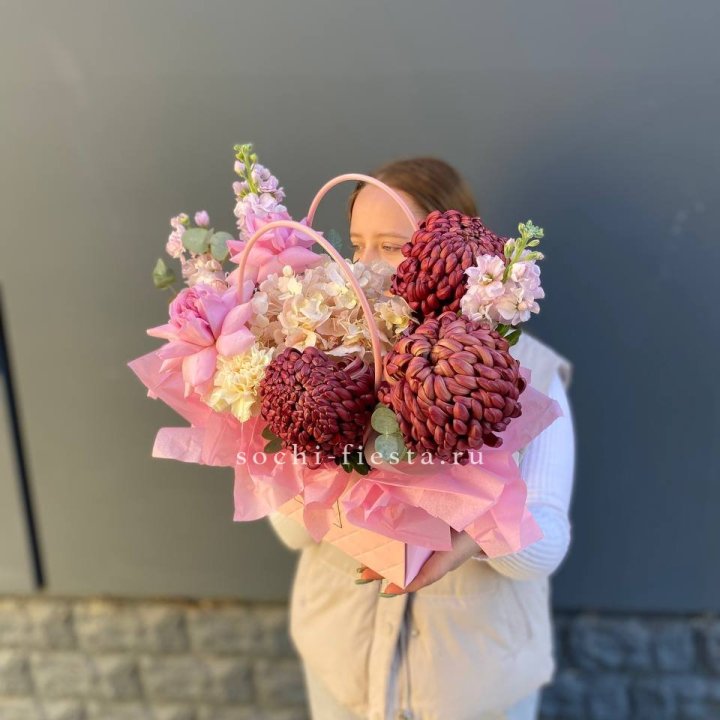 Сумочка нежная с бигуди в Грозные