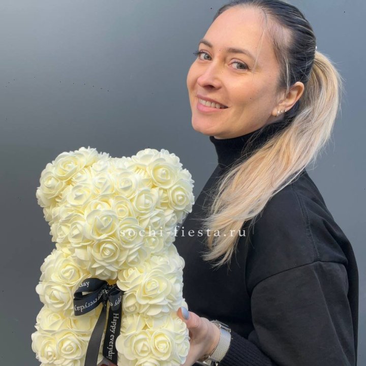 Игрушка медведь белый в Грозные