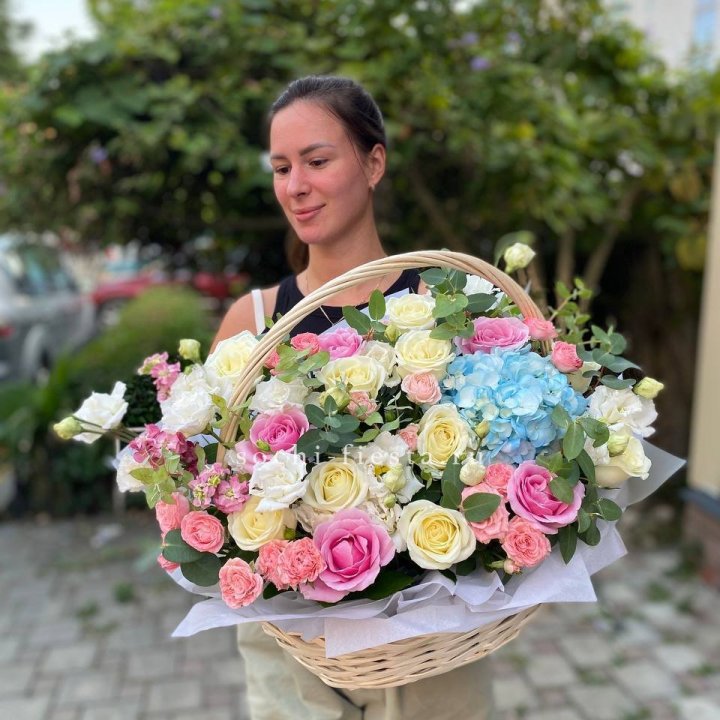 Цветочная корзина №2 в Грозные