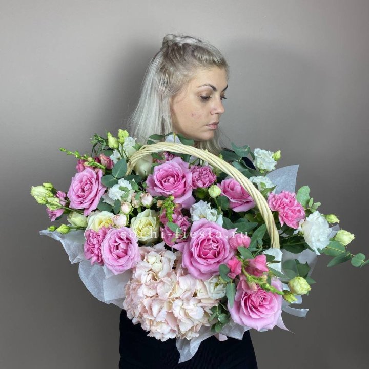 Цветочная корзина № 5 в Грозные