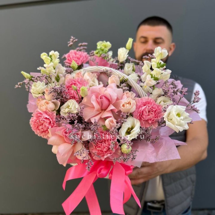 Цветочная корзина №1 в Грозные